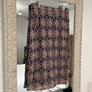 Multi colored Anthro skirt